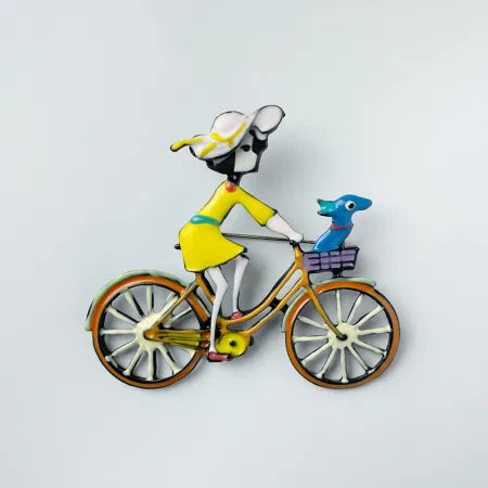 Brosa din aliaj color bicicleta v21