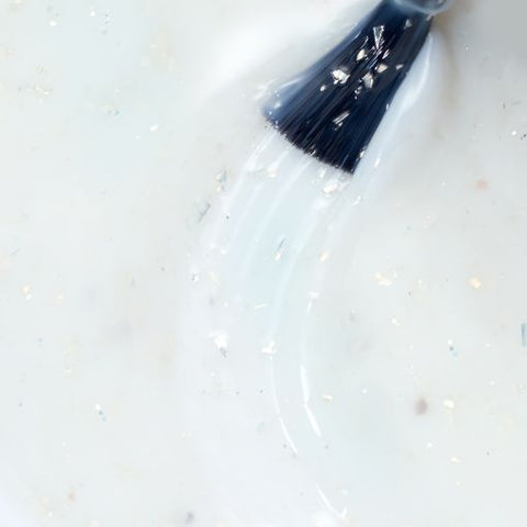 Rubber Base Cupio Effect X Perfect Flakes - Bridal White 15mlBGCCUPIO