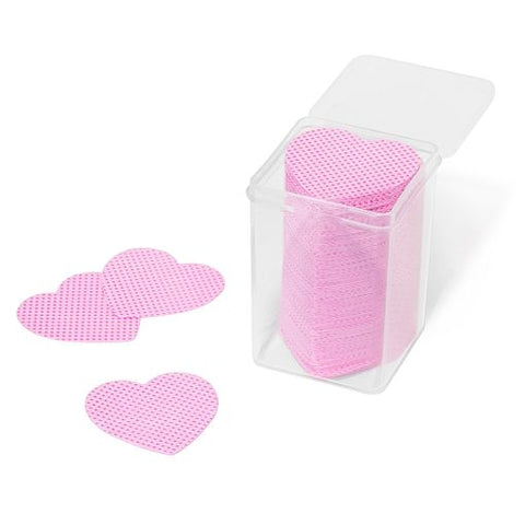Servetele perforate pentru unghii pinx. Soft Heart 250 buc  BGCCUPIO