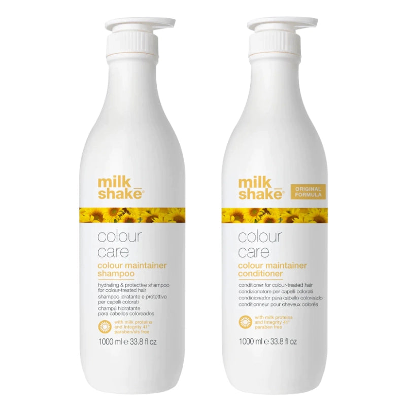 Pachet Pentru Mentinerea Culorii Color Maintainer Milk Shake-sampon 1000ml, Balsam 1000ml SET MILK SHAKE