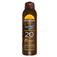 Elmiplant Sun Ulei spray pentru cu protectie solara SPF 20 Coconut Oasis, 150 ml