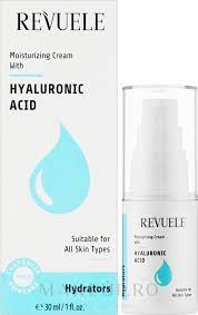 Revuele Crema fata hidratanta Revuele Hyaluronic Acid, 30 ml