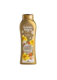 ###  Gel de dus Tulipán Negro Ambar & Sandalo 650 ml