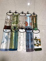 Esarfa Dama din satin patrata cu imprimeu 12