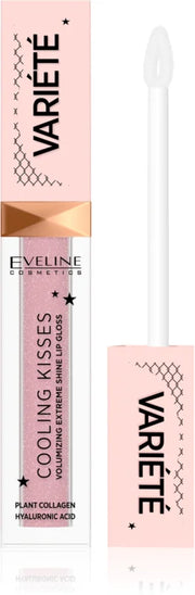 Variété Cooling Kisses lip gloss hidratant cu efect racoritor rculoare 02 Sugar Nude 6,8 ml EVELIN