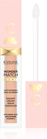 Eveline Wonder Match Lumi Lysnende concealer SPF 20 Skygge 20 Nude 6,8 ml ACEVE