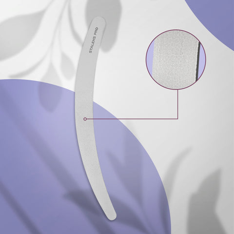 STALEKS Pila de unghii laser EXPERT 10 170 mm (curbata)