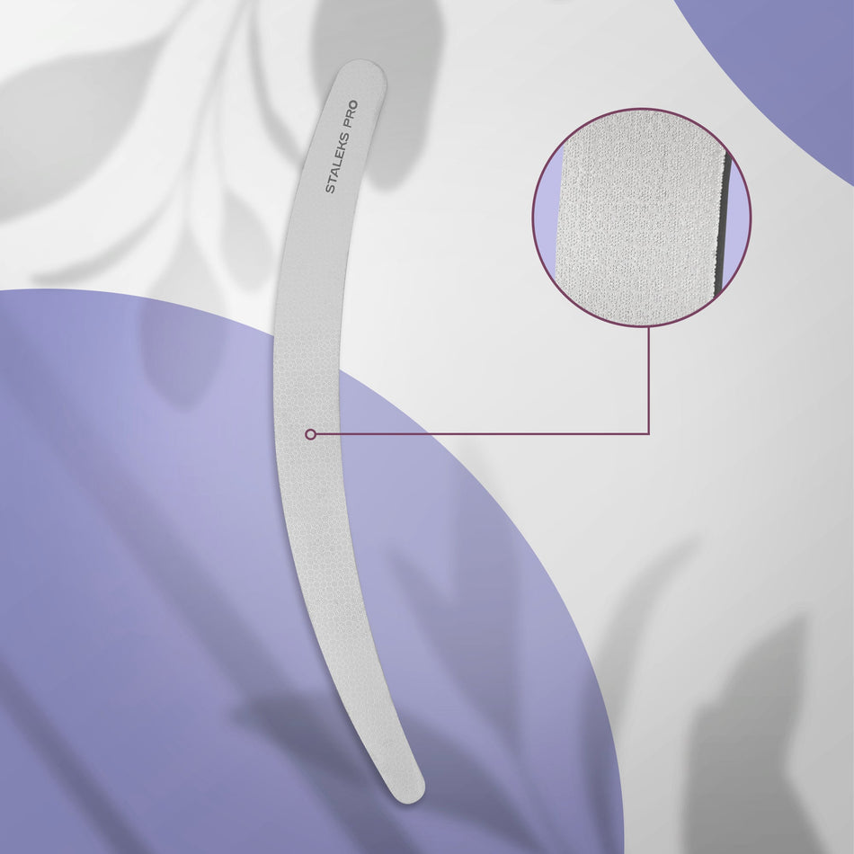STALEKS Pila de unghii laser EXPERT 10 170 mm (curbata)