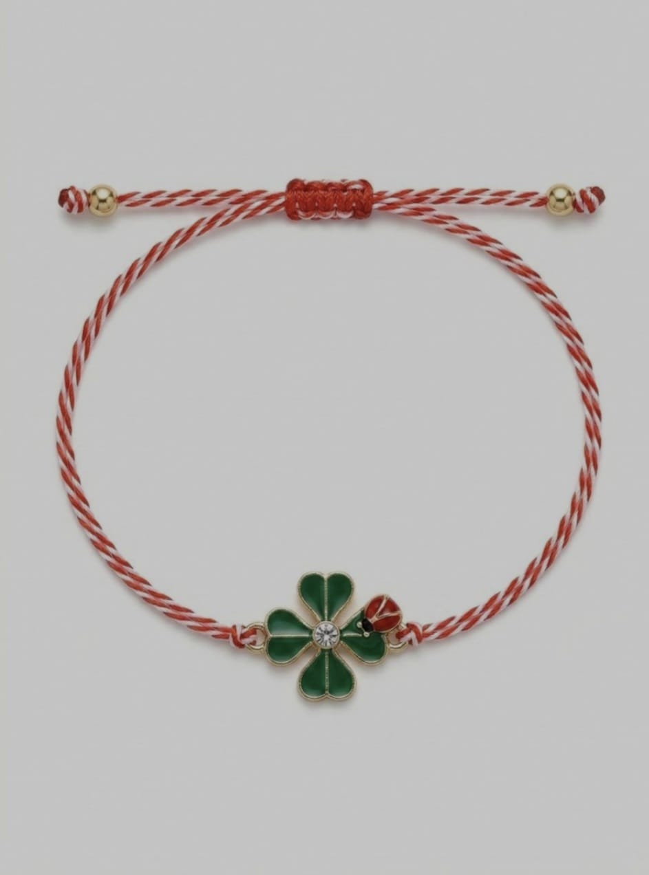 Martisor bratara trifoi 1buc - Shiny Beauty
