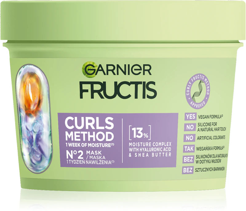 Garnier Fructis Curls Method Masca hidratanta par pentru par ondulat si cret