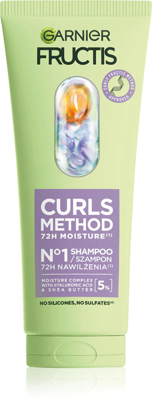 Garnier Fructis Curls Method sampon hidratant pentru par ondulat si cret