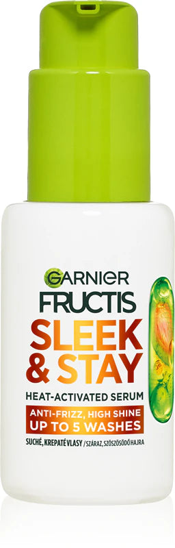 Garnier Fructis Keratin Sleek ser pentru păr uscat și deteriorat