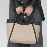 Poseta piele naturala Taupe - Shiny Beauty