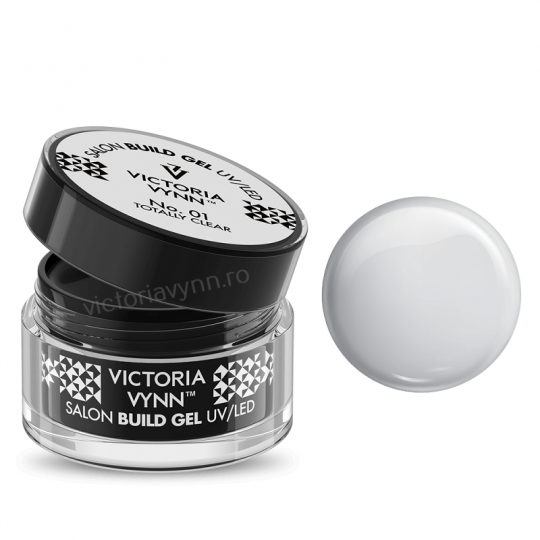 GEL VICTORIA VYNN Gel UV/LED 01 Totally Clear 50 ml - Shiny Beauty