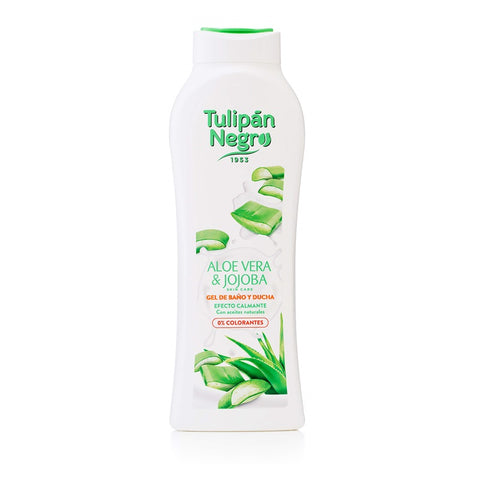 Tulipan Negro Gel de dus cu Aloe Vera si Jojoba, 650 ml
