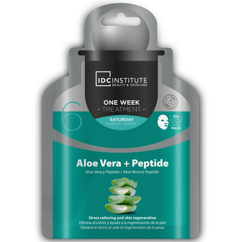 *** Masca faciala - One Week Treatment, Saturday Aloe Vera + Peptide IDC Institute