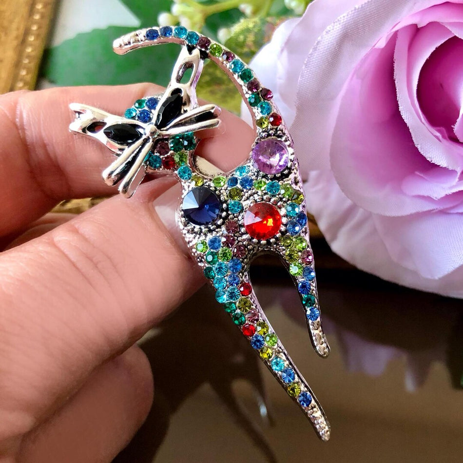 Martisor Brosa Pisica - Shiny Beauty