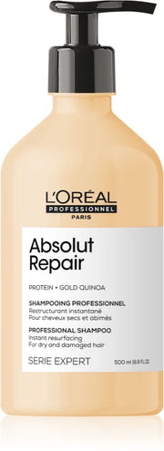 SAMPON L'OREAL PROFESSIONNEL SE ABSOLUT REPAIR SAMPON DE RESTAURARE IN PROFUNZIME PENTRU PĂR USCAT ȘI DETERIORAT 500 ML