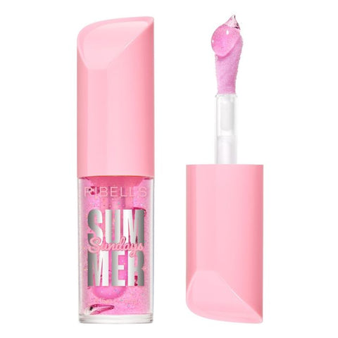 Ribells Luciu de buze 4.5g - Summer Sundays - It's Giving Pink - Shiny Beauty