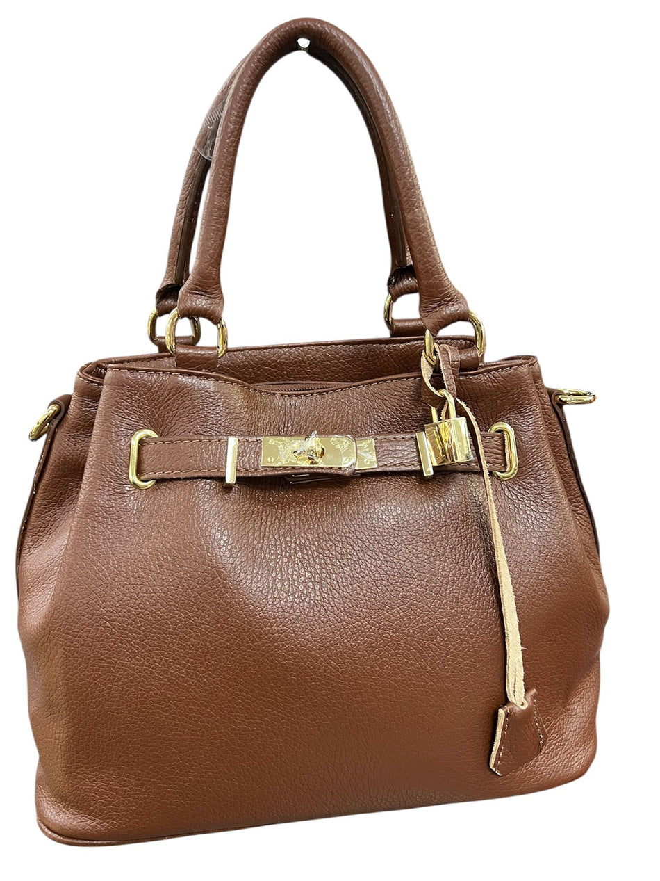 Poseta piele naturala Maron - Shiny Beauty