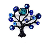 Brosa din aliaj color copacul vietii v18