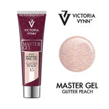 GEL VICTORIA VYNN Master Gel Victoria Vynn 15 Glitter Peach 60g