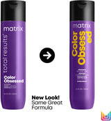 Sampon Matrix TOTAL RESULTS  COLOR OBSESSED SHAMPOO FOR COLOR TREATED HAIR 300ML - Shiny Beauty