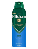 Mitchum Men Ice Fresh Deodorant Spray 48hr, 200 ml