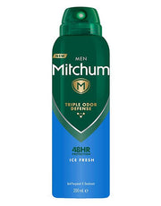 Mitchum Men Ice Fresh Deodorant Spray 48hr, 200 ml