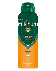 Mitchum Men Sport Deodorant Spray 48hr, 200 ml