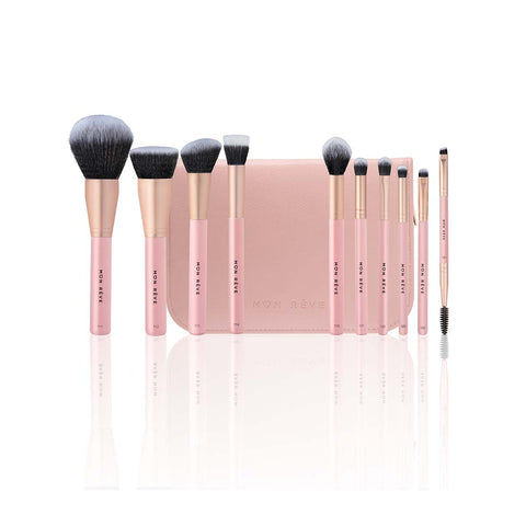 Aplicator MAKE-UP SET 10 BRUSH SET FACE & EYES