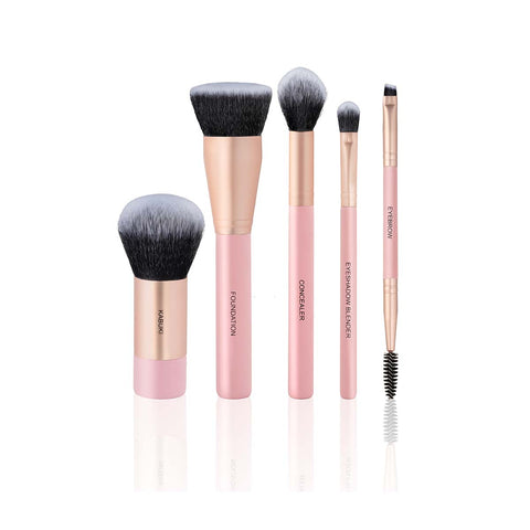 Aplicator MAKE-UP SET ESSENTIAL 5 BRUSH SET FACE & EYES