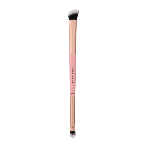 Aplicator MAKE-UP 129 DOUBLE SLEEK EYESHADOW BRUSH Mon Reve