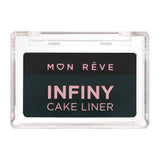 Tus de ochi INFINY CAKE LINER 02 Deep Jungle & Black TOMON
