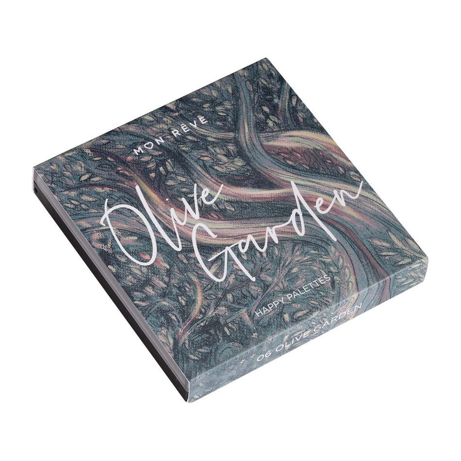 Paleta Fard MON REVE Happy Palettes 06 Olive Garden  PFMON
