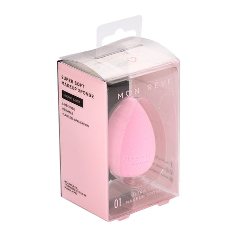 Aplicator MAKE-UP Mon Reve 01 ULTRA SOFT MAKEUP SPONGE Burete de machiaj cu densitate ultra-moale