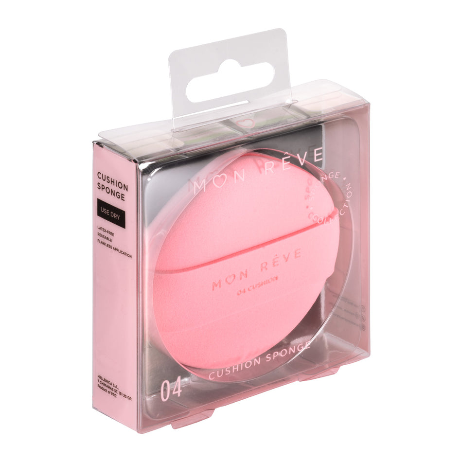 Aplicator MAKE-UP Mon Reve 04 CUSHION SPONGE Burețel de machiaj ultra-moale cu două fețe