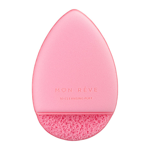 Aplicator MAKE-UP Mon Reve10 FACIAL CLEANSING GLOVE SPONGE Burețel de curățare facială cu două fețe