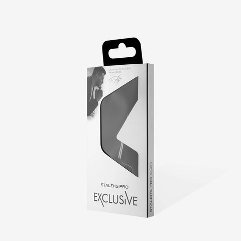 STALEKS  Foarfece profesionale pentru cuticule cu carlig EXCLUSIVE 23 TIP 1 (magnolie)