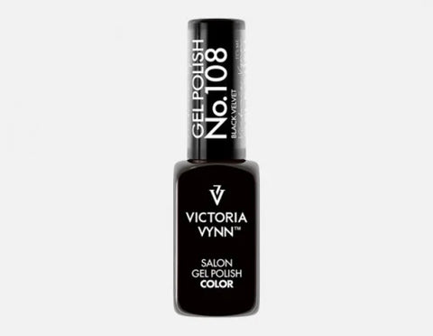 GEL VICTORIA VYNN Oja Semipermanenta Gel Polish 108 Black Velvet