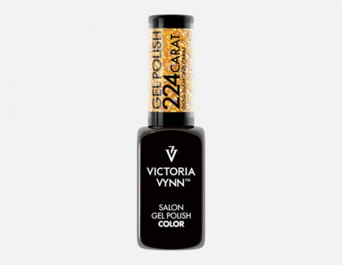 GEL VICTORIA VYNN Oja Semipermanenta Gel Polish 224 Carat Gold Diamond