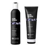 Set Milk Shake ICY BLOND pentru crearea tonurilor reci - Sampon 300 ml, Balsam 250 ml