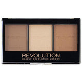 Paleta pentru Contur - Makeup Revolution Ultra Sculpt & Contour Kit, nuanta Ultra Light/Med C04 PREV