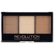 Paleta pentru Contur - Makeup Revolution Ultra Sculpt & Contour Kit, nuanta Ultra Light/Med C04 PREV