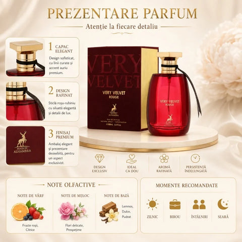 Parfum Alhambra Very Velvet Rouge 100 ml