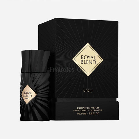 Parfum barbati Arabesc Parfum Royal Blend Nero, Fragrance World, apa de parfum 100 ml