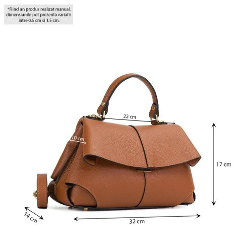 Poseta piele naturala  1235 - Shiny Beauty