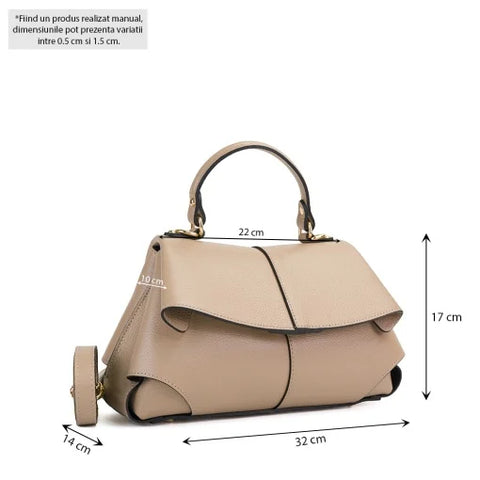 Poseta piele naturala  1237 - Shiny Beauty