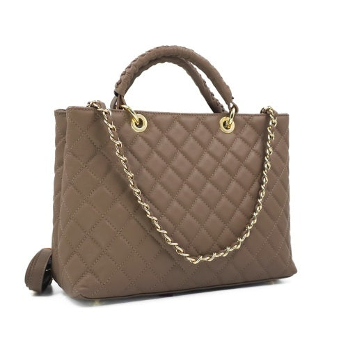Poseta piele naturala  1327 TAUPE
