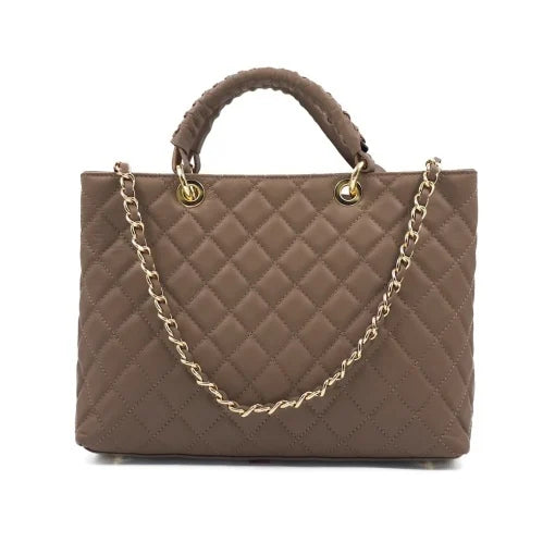 Poseta piele naturala  1327 TAUPE